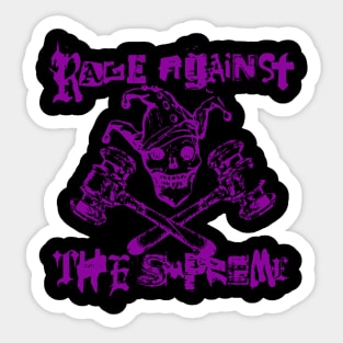 rage against the supreme 13 Sticker